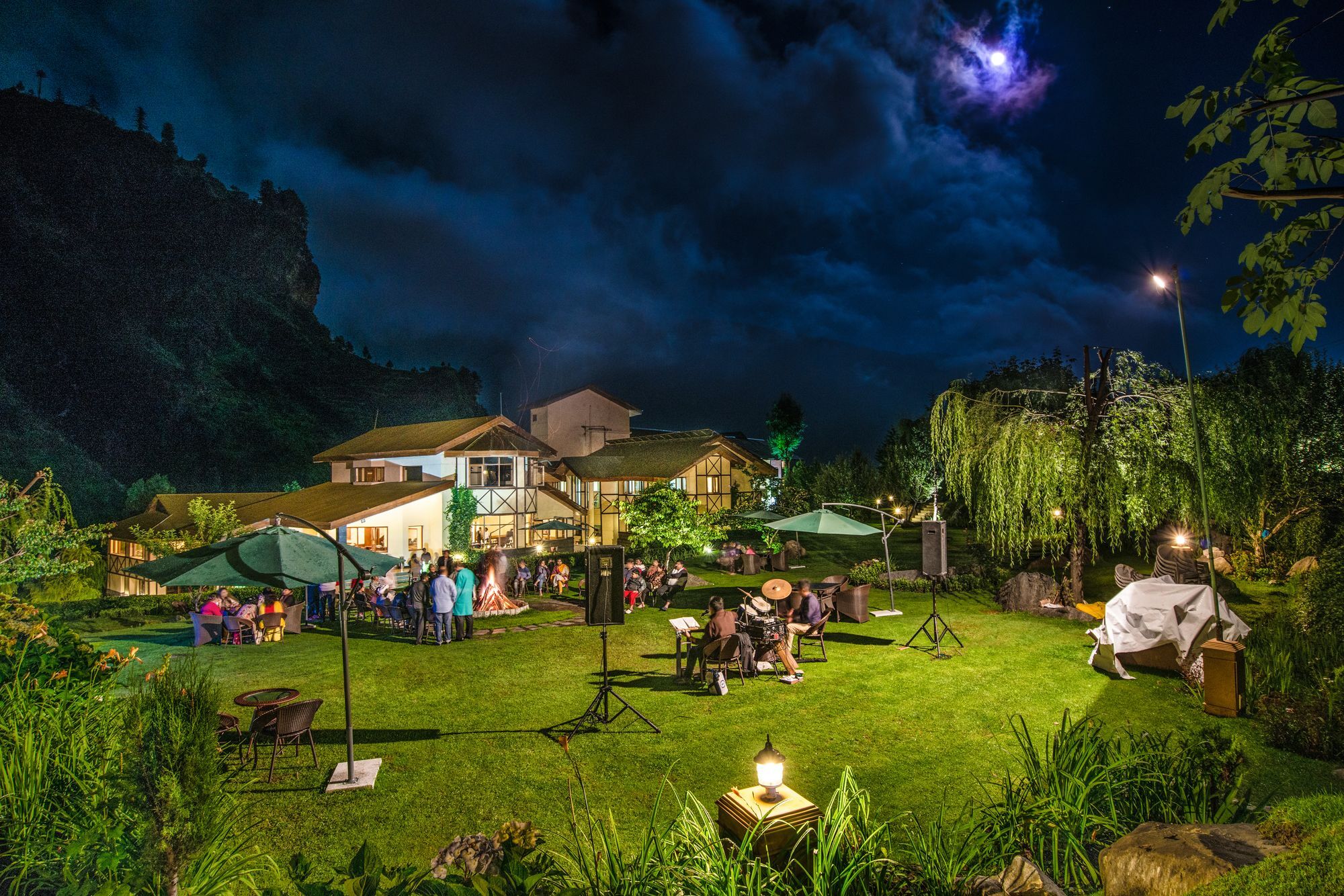 Solang Valley Resort Palchān Eksteriør billede