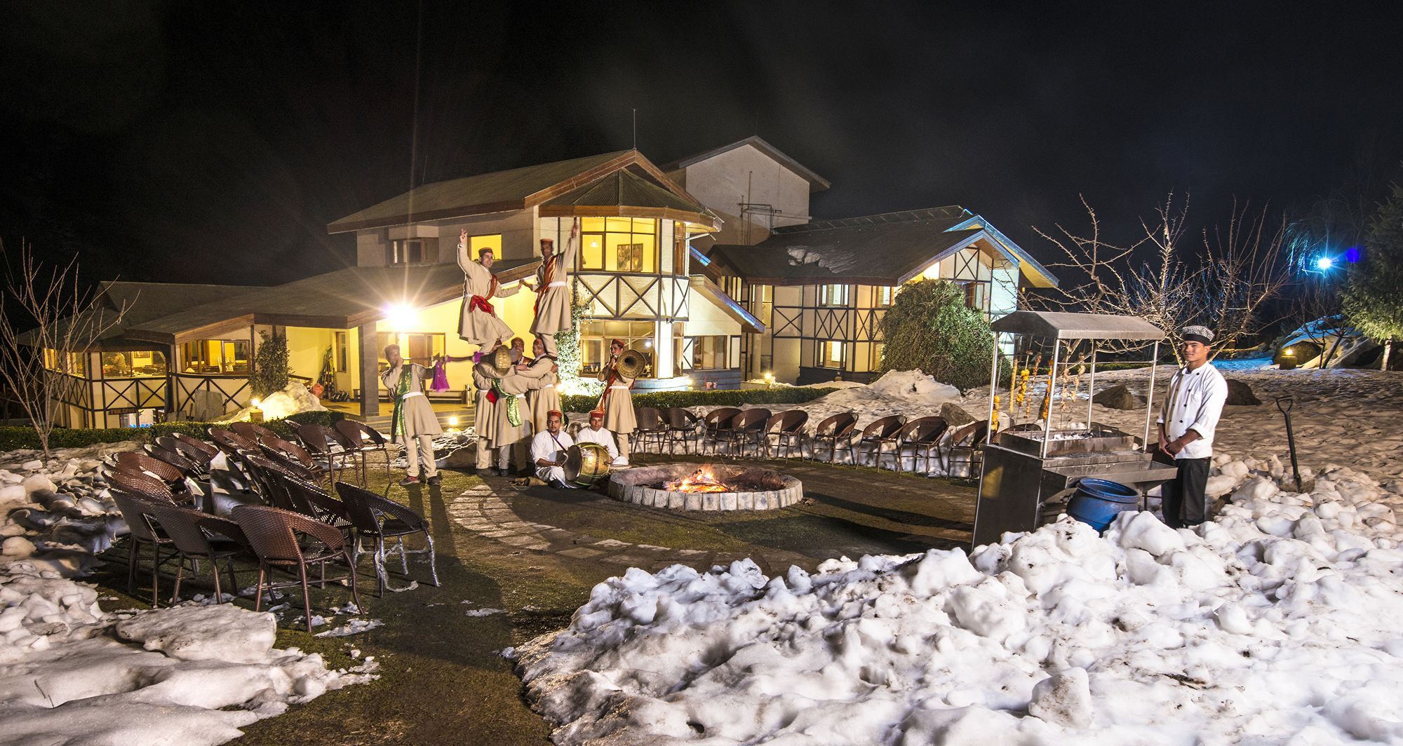 Solang Valley Resort Palchān Eksteriør billede