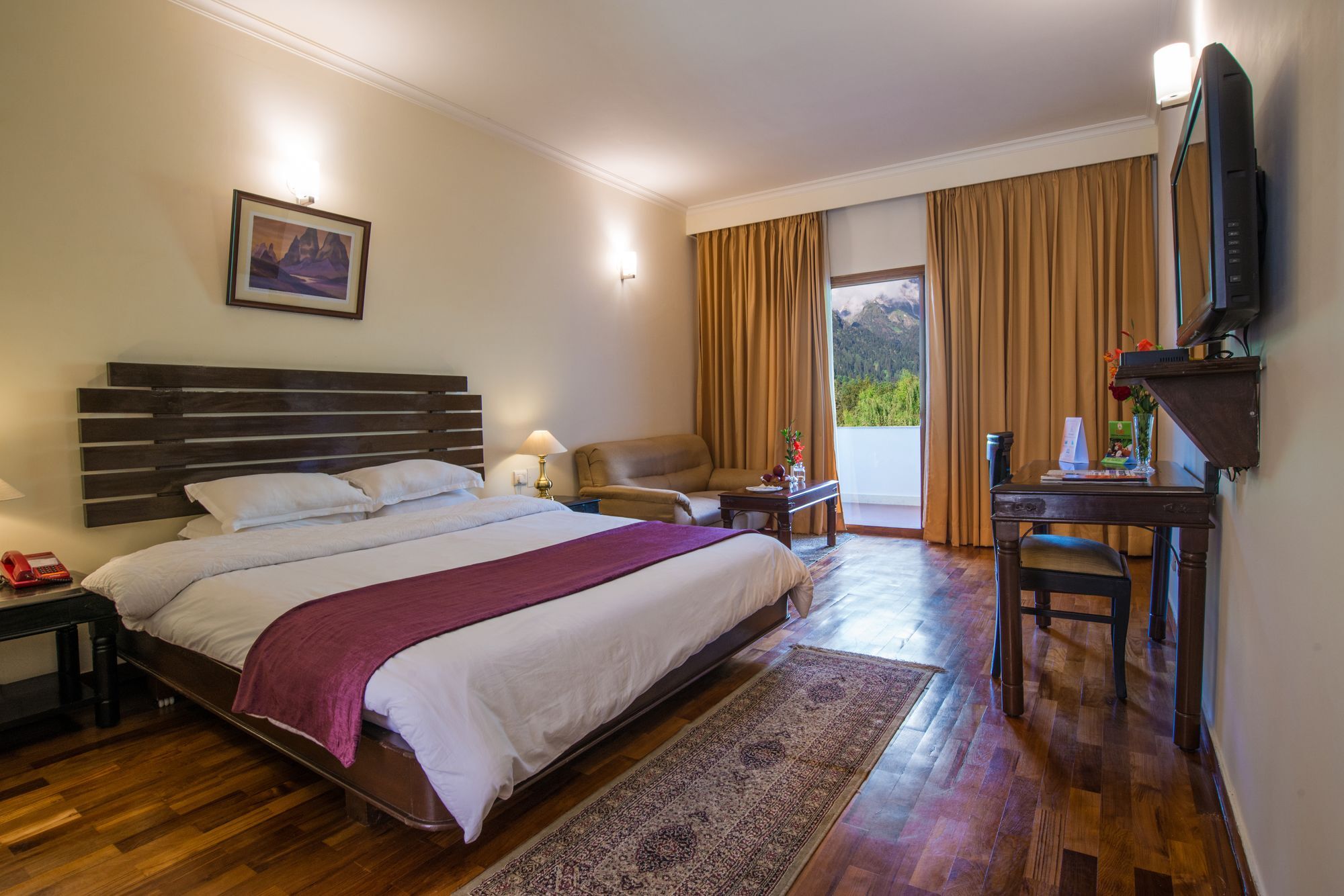 Solang Valley Resort Palchān Eksteriør billede